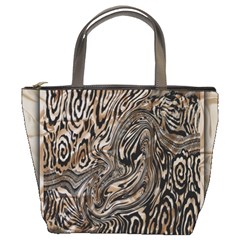 Zebra Abstract Background Bucket Bag by Vaneshop