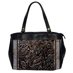 Zebra Abstract Background Oversize Office Handbag by Vaneshop