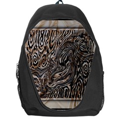 Zebra Abstract Background Backpack Bag by Vaneshop