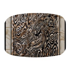 Zebra Abstract Background Mini Square Pill Box by Vaneshop