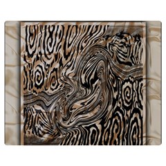 Zebra Abstract Background Premium Plush Fleece Blanket (medium) by Vaneshop