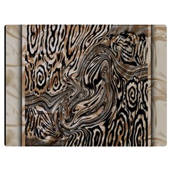 Zebra Abstract Background Two Sides Premium Plush Fleece Blanket (extra Small) by Vaneshop