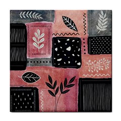 Floral Wall Art Tile Coaster