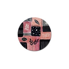 Floral Wall Art Golf Ball Marker (10 Pack) by Vaneshop