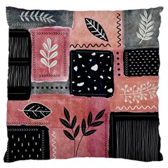 Floral Wall Art Standard Premium Plush Fleece Cushion Case (one Side) by Vaneshop