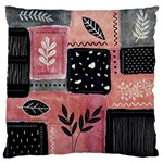 Floral Wall Art Standard Premium Plush Fleece Cushion Case (One Side) Front