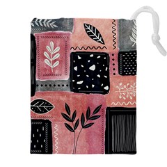 Floral Wall Art Drawstring Pouch (4xl)