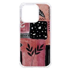 Floral Wall Art Iphone 14 Pro Tpu Uv Print Case