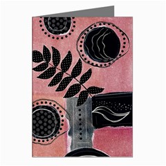 Abstract Pattern Floral Wall Art Greeting Cards (pkg Of 8) by Vaneshop