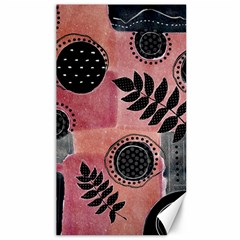 Abstract Pattern Floral Wall Art Canvas 40  X 72  by Vaneshop