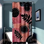 Abstract Pattern Floral Wall Art Shower Curtain 36  x 72  (Stall)  Curtain(36 X72 )