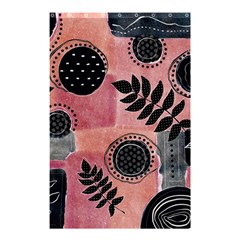 Abstract Pattern Floral Wall Art Shower Curtain 48  X 72  (small)  by Vaneshop