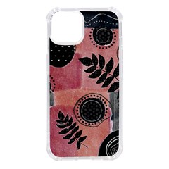 Abstract Pattern Floral Wall Art Iphone 14 Tpu Uv Print Case