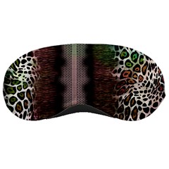 Leopard Animal Shawl Honeycomb Sleeping Mask by Vaneshop