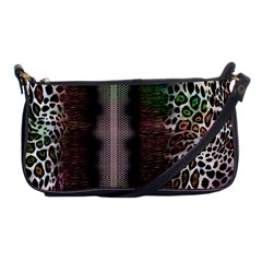 Leopard Animal Shawl Honeycomb Shoulder Clutch Bag by Vaneshop