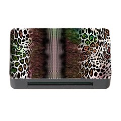 Leopard Animal Shawl Honeycomb Memory Card Reader With Cf by Vaneshop