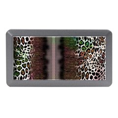 Leopard Animal Shawl Honeycomb Memory Card Reader (mini) by Vaneshop