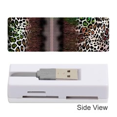 Leopard Animal Shawl Honeycomb Memory Card Reader (stick) by Vaneshop