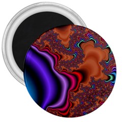 Colorful Piece Abstract 3  Magnets