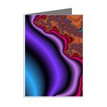 Colorful Piece Abstract Mini Greeting Cards (Pkg of 8) Right