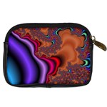 Colorful Piece Abstract Digital Camera Leather Case Back