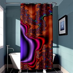 Colorful Piece Abstract Shower Curtain 36  X 72  (stall)  by Vaneshop