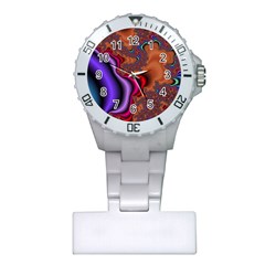 Colorful Piece Abstract Plastic Nurses Watch by Vaneshop