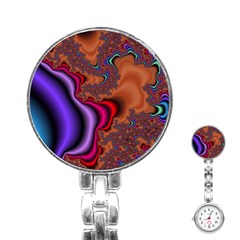 Colorful Piece Abstract Stainless Steel Nurses Watch by Vaneshop