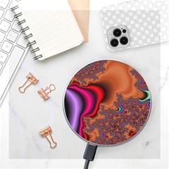 Colorful Piece Abstract Wireless Fast Charger(white) by Vaneshop