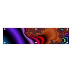 Colorful Piece Abstract Banner And Sign 4  X 1  by Vaneshop