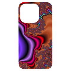 Colorful Piece Abstract Iphone 14 Pro Black Uv Print Case