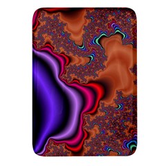 Colorful Piece Abstract Rectangular Glass Fridge Magnet (4 Pack)