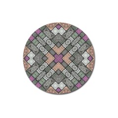 Mandala Decoration Floral Flower Magnet 3  (round) by Vaneshop