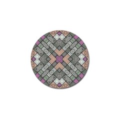 Mandala Decoration Floral Flower Golf Ball Marker (4 Pack) by Vaneshop