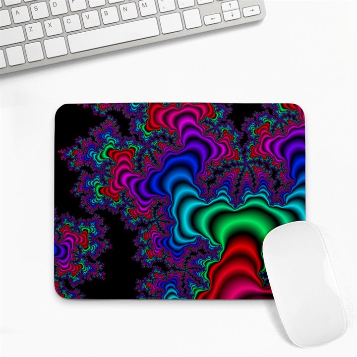 Abstract Piece Color Small Mousepad