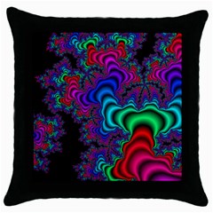 Abstract Piece Color Throw Pillow Case (black) by Vaneshop