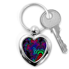 Abstract Piece Color Key Chain (heart) by Vaneshop