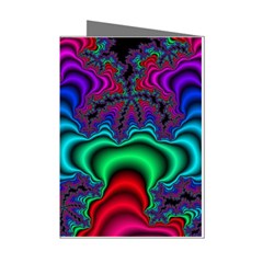 Abstract Piece Color Mini Greeting Cards (pkg Of 8) by Vaneshop