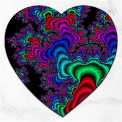 Abstract Piece Color Jigsaw Puzzle (heart) by Vaneshop