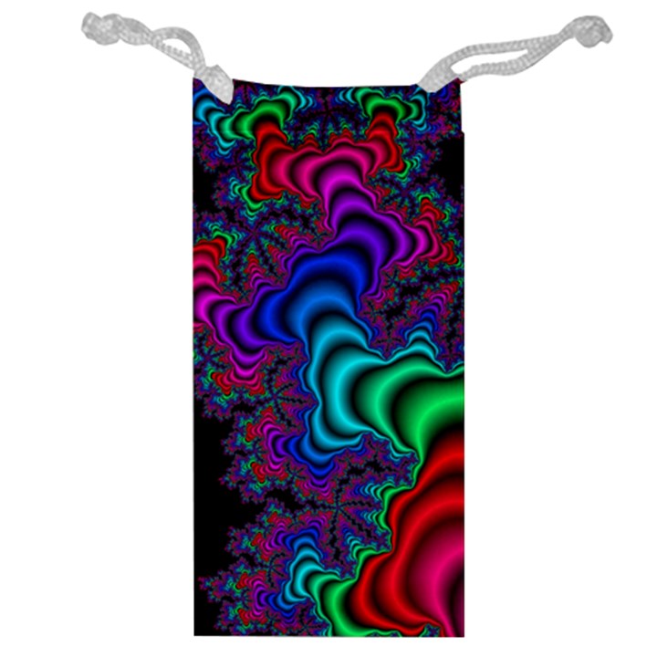 Abstract Piece Color Jewelry Bag