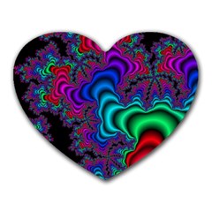 Abstract Piece Color Heart Mousepad by Vaneshop