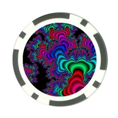 Abstract Piece Color Poker Chip Card Guard by Vaneshop