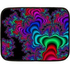 Abstract Piece Color Fleece Blanket (mini)