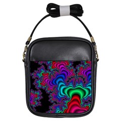 Abstract Piece Color Girls Sling Bag by Vaneshop