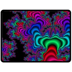 Abstract Piece Color Fleece Blanket (large) by Vaneshop