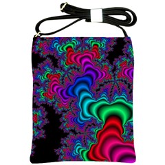 Abstract Piece Color Shoulder Sling Bag by Vaneshop