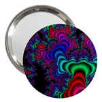 Abstract Piece Color 3  Handbag Mirrors Front