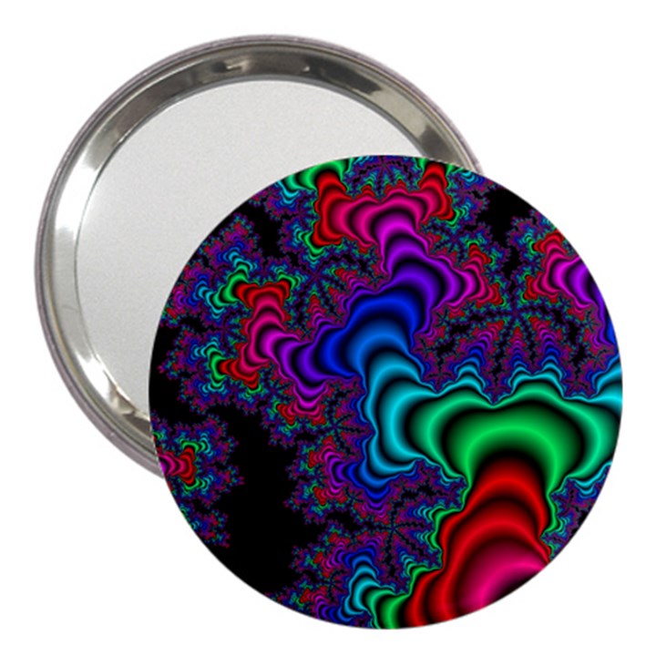 Abstract Piece Color 3  Handbag Mirrors