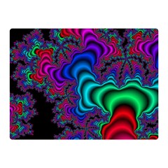 Abstract Piece Color Two Sides Premium Plush Fleece Blanket (mini) by Vaneshop