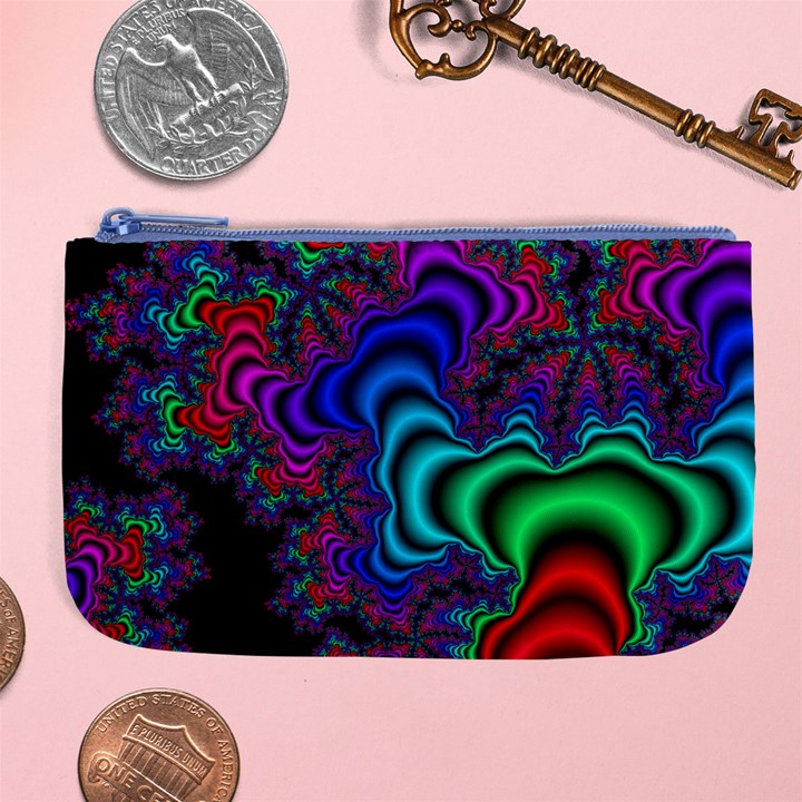 Abstract Piece Color Large Coin Purse